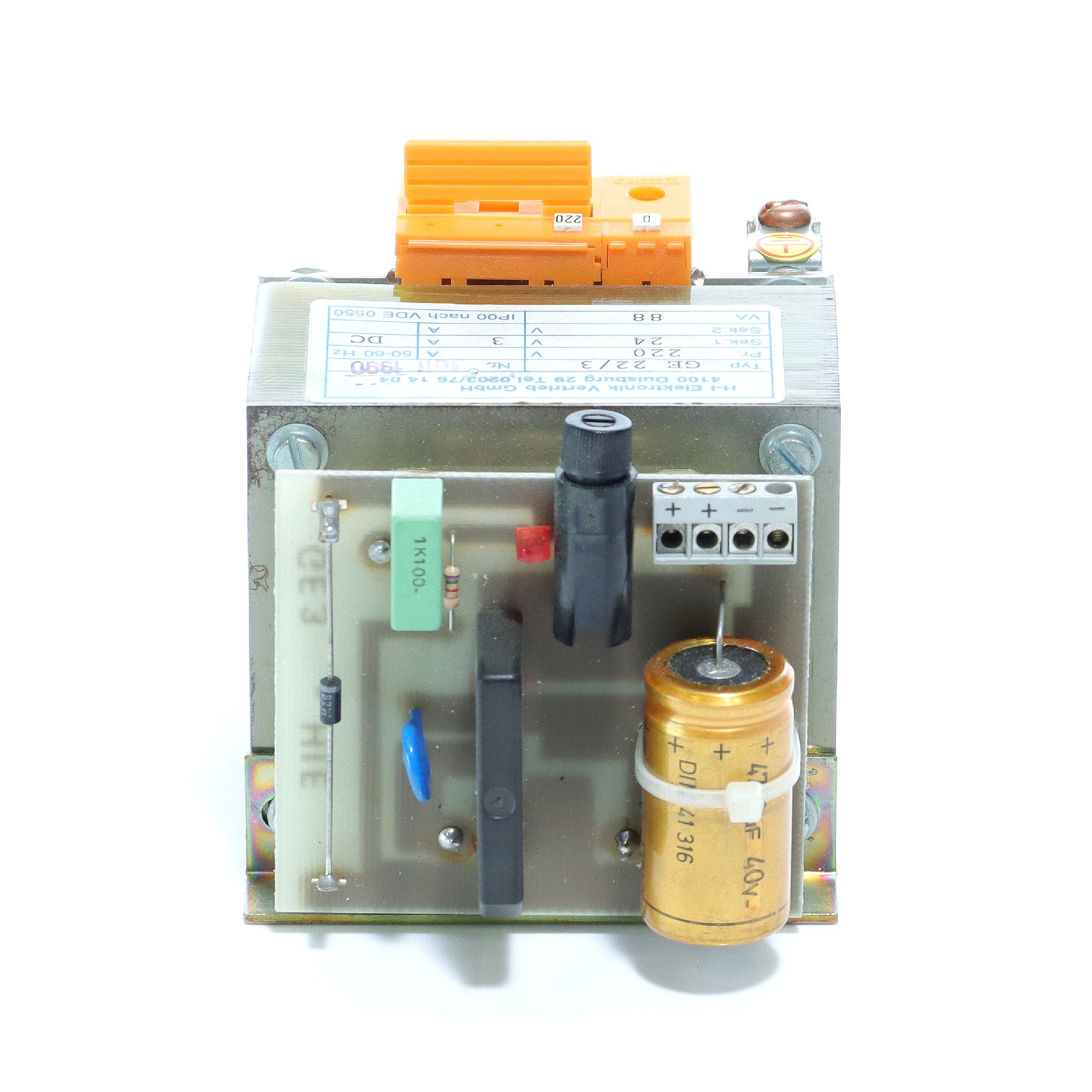 Trafo 220V auf 24V  Gebraucht